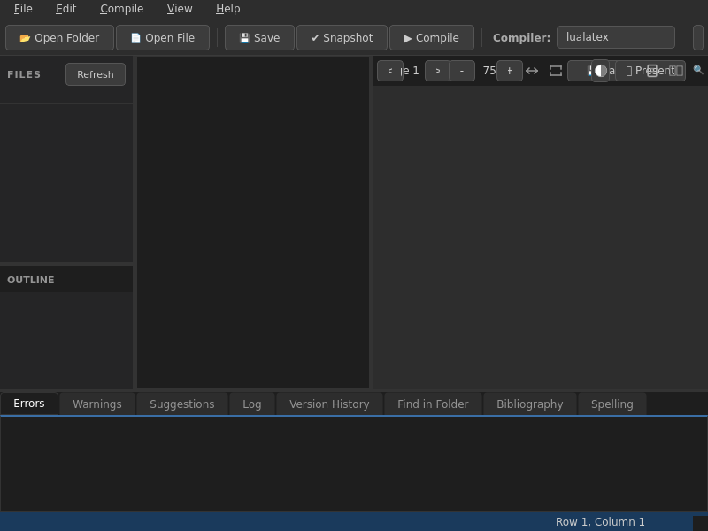 Screenshot of LaTeX_Editor