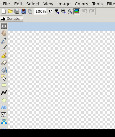 Screenshot of LazPaint