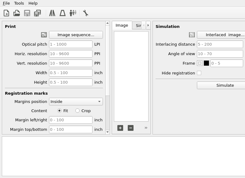 Screenshot of Lentigram