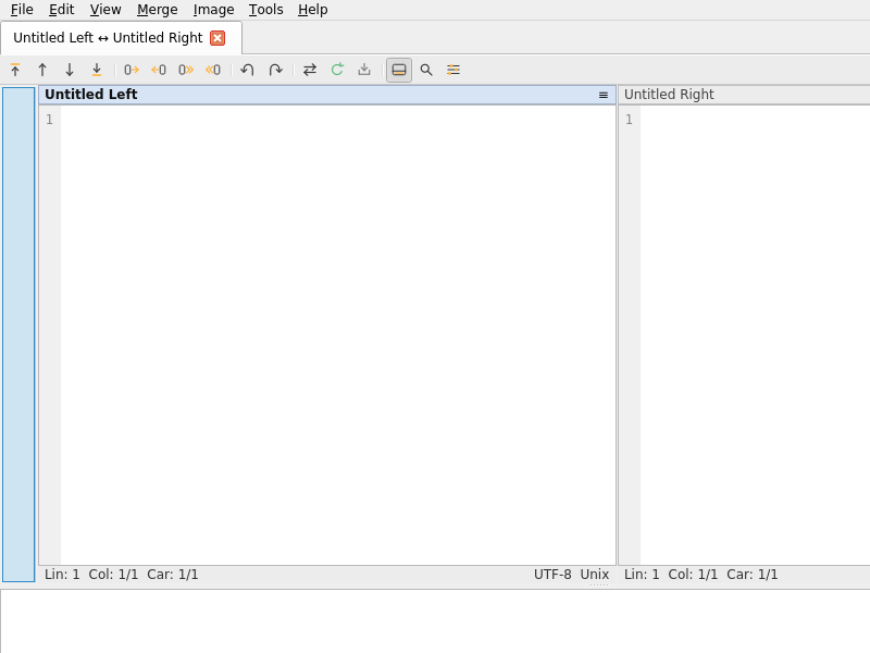 Screenshot of LibreMerge