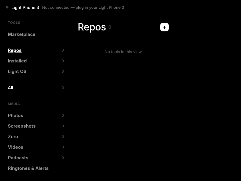 Screenshot of Light_Phone_Manager