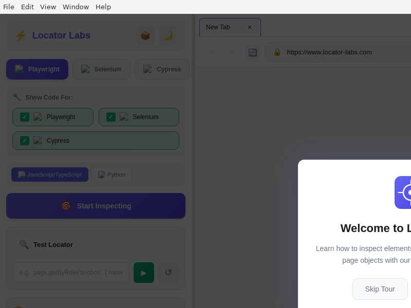 Screenshot of Locator-Labs-App-Releases