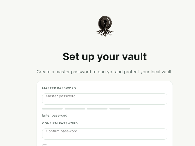 Screenshot of LockRoot
