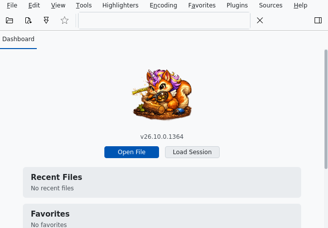 Screenshot of LogSquirl
