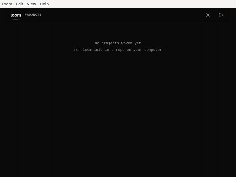 Screenshot of Loom
