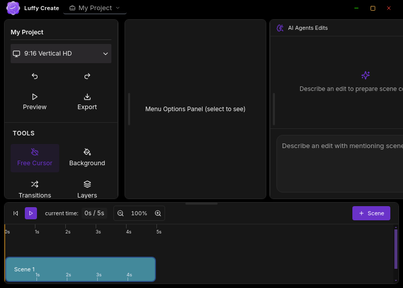 Screenshot of Luffy_Create