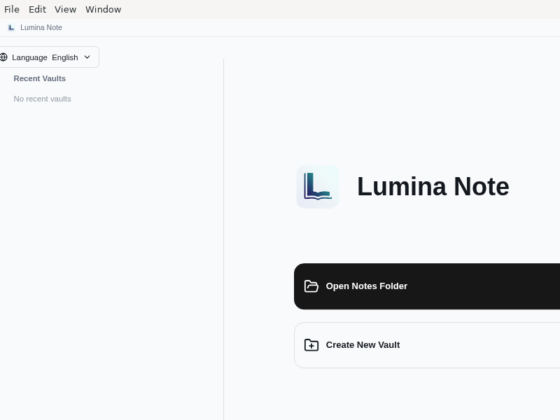 Screenshot of Lumina_Note
