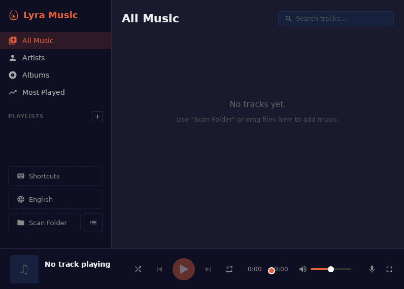 Screenshot of Lyra_Music