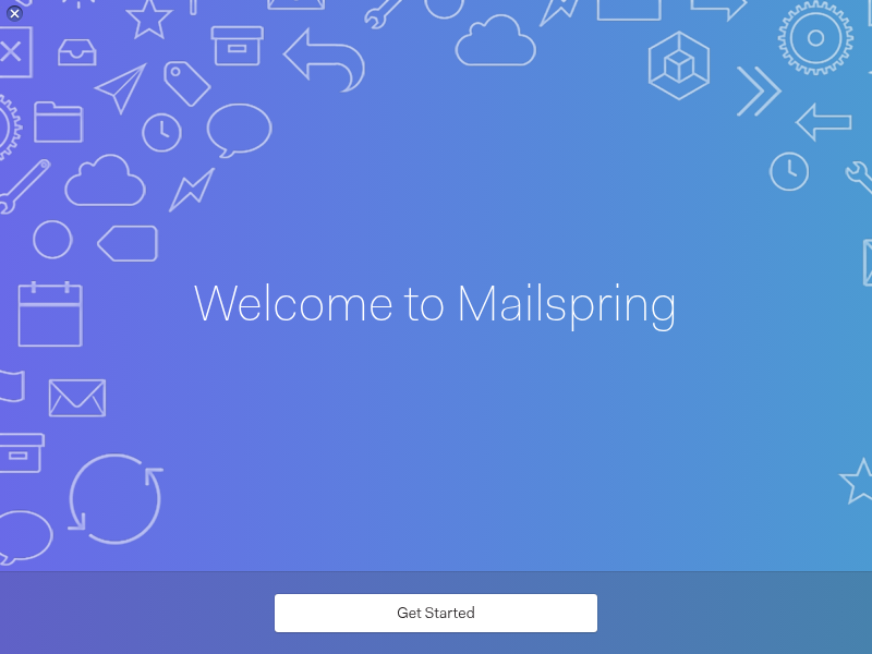 Screenshot of Mailspring