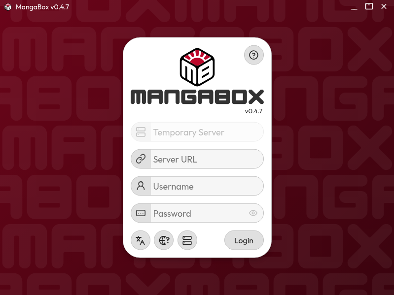 Screenshot of MangaBox