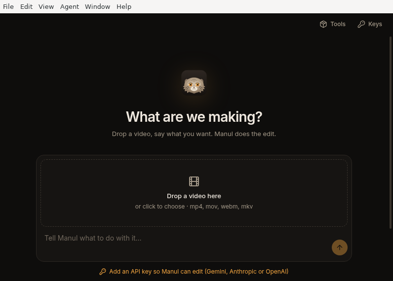 Screenshot of Manul