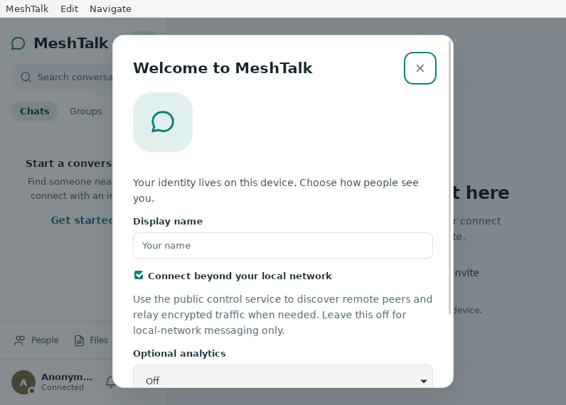 Screenshot of MeshTalk