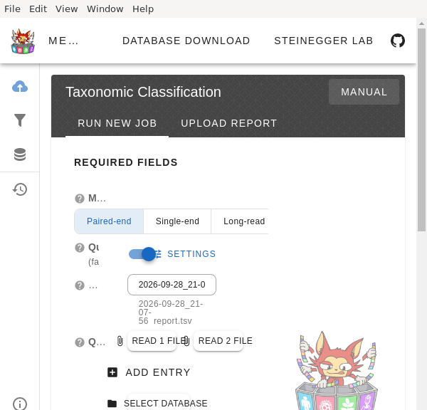 Screenshot of Metabuli.App