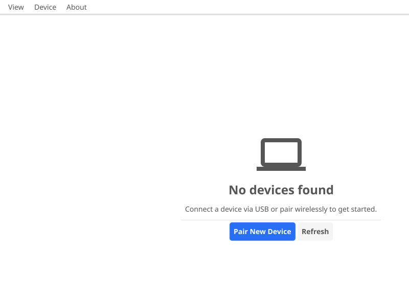 Screenshot of Mirroid