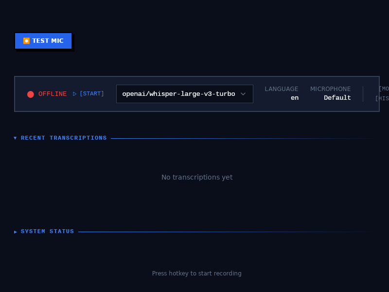 Screenshot of Mojo_Voice