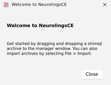 Screenshot of NeurolingsCE-Qt