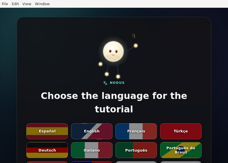 Screenshot of Nodus
