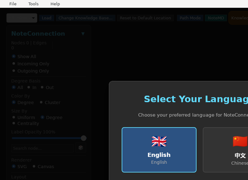 Screenshot of NoteConnection