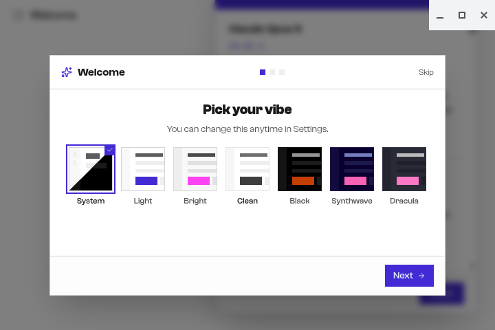 Screenshot of OpenADE