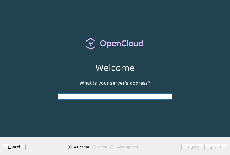 Screenshot of OpenCloud_Desktop