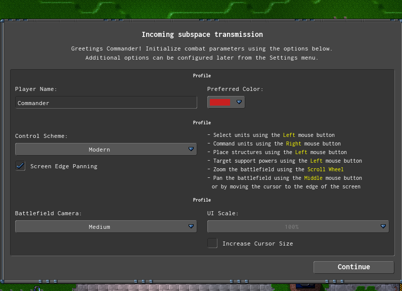 Screenshot of OpenHV