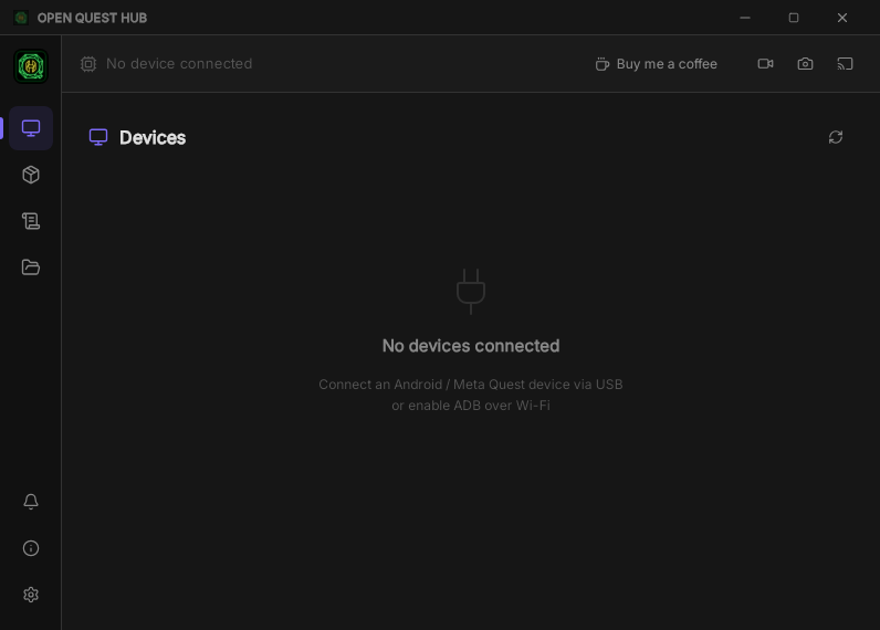 Screenshot of OpenQuest_Hub