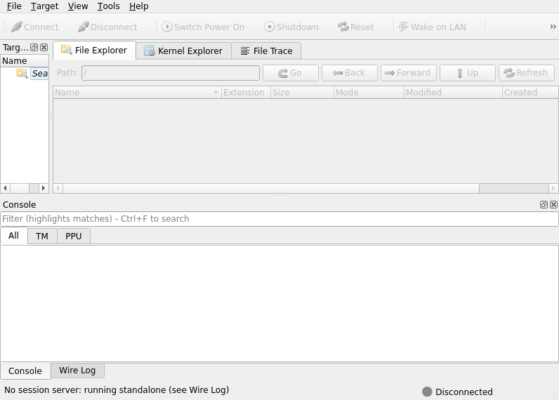 Screenshot of OpenTM