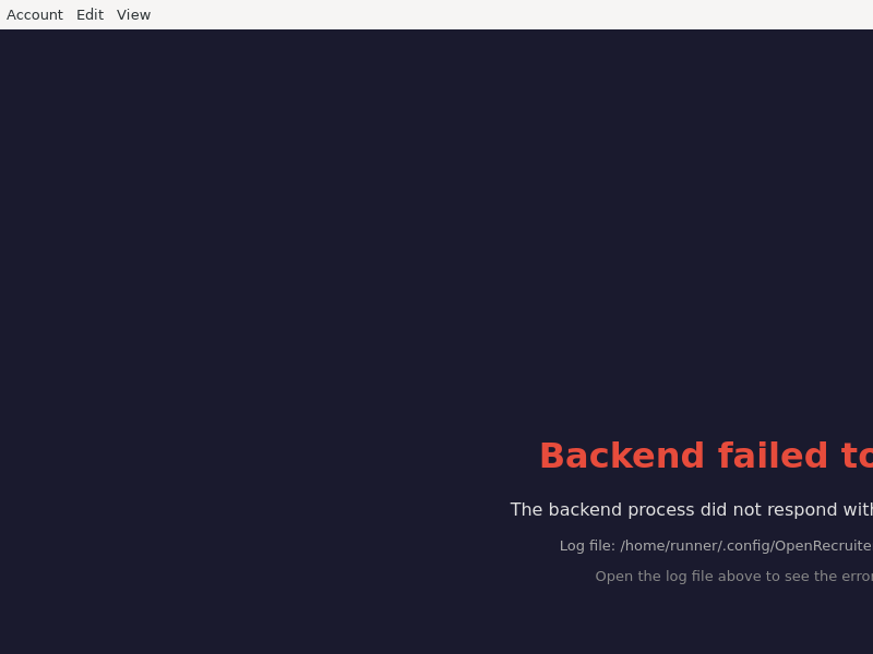 Screenshot of Open_Recruiter