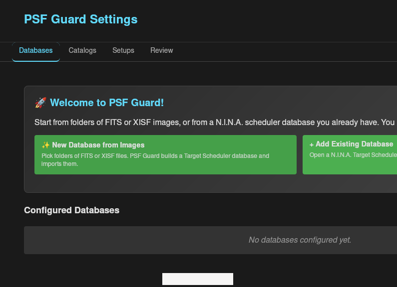 Screenshot of PSF.Guard