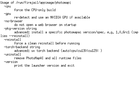 Screenshot of PhotoMapAI