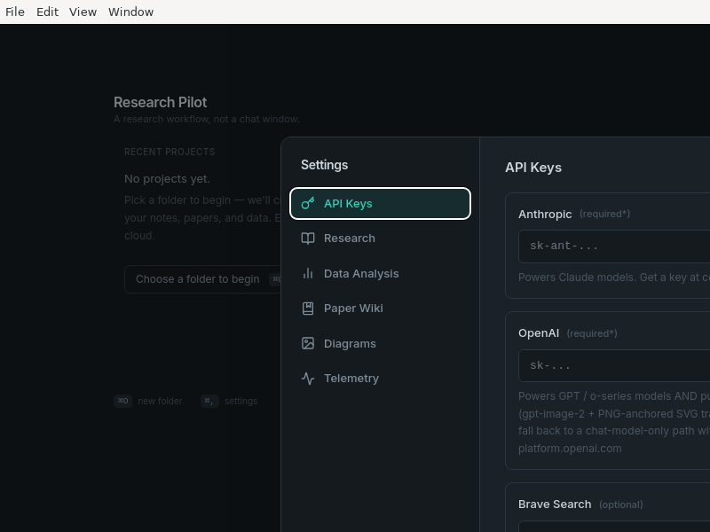 Screenshot of Pi_Pilot