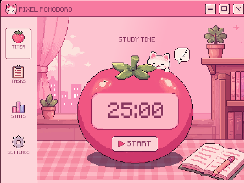 Screenshot of Pomodoro