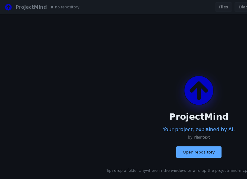 Screenshot of ProjectMind