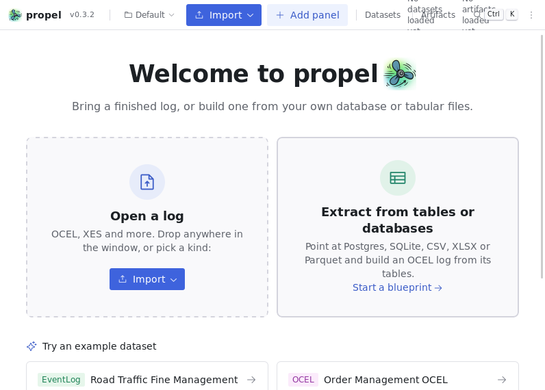 Screenshot of Propel