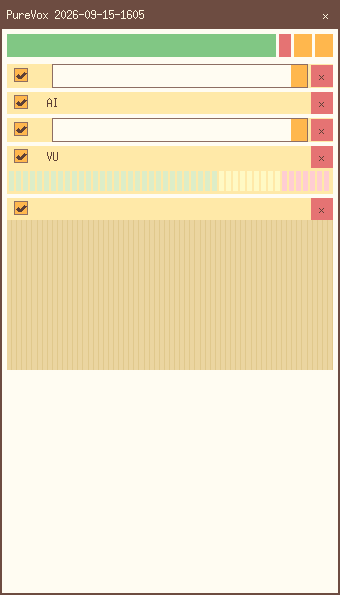 Screenshot of PureVox