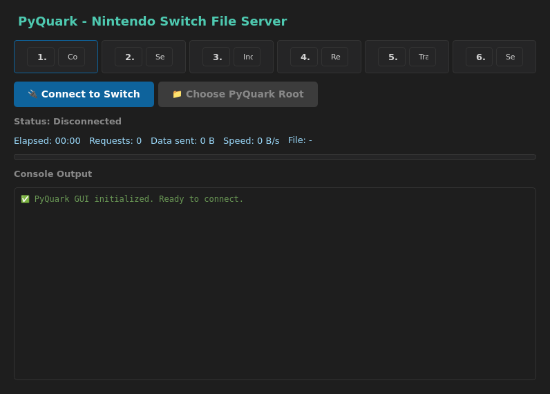 Screenshot of PyQuark