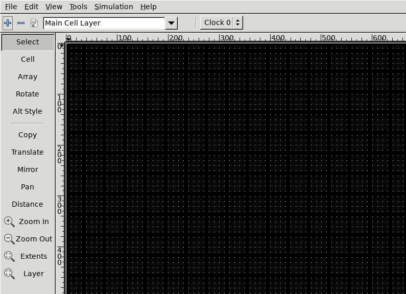 Screenshot of QCADesigner-E