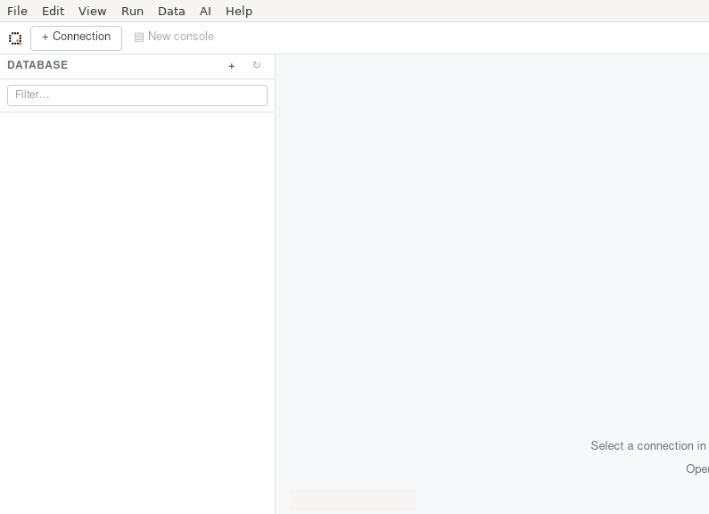 Screenshot of QueryCraft