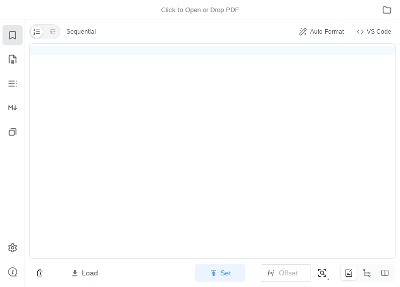 Screenshot of QuickOutline