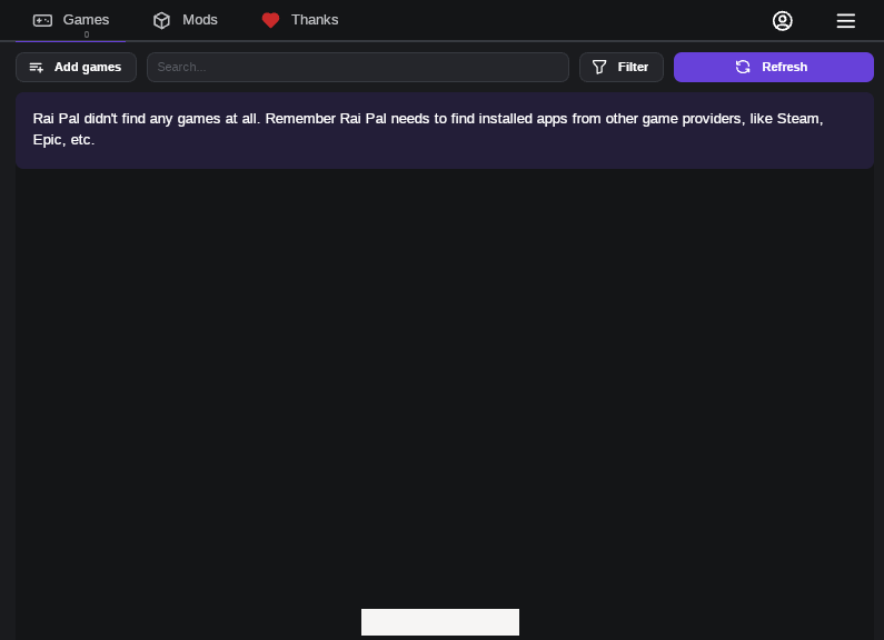 Screenshot of RaiPal