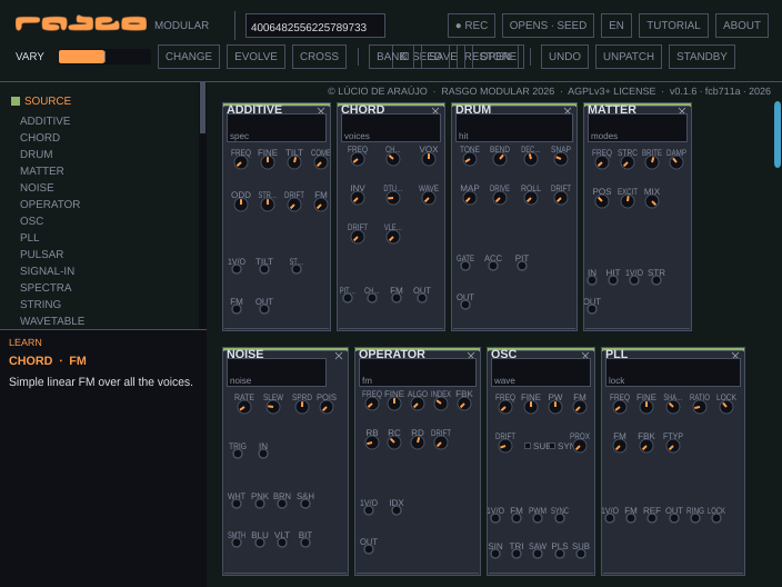 Screenshot of Rasgo_Modular