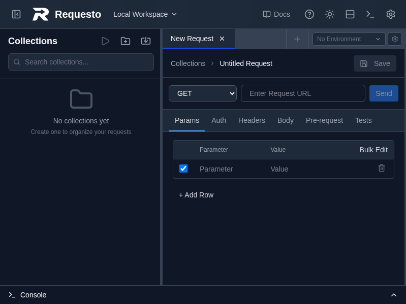 Screenshot of Requesto