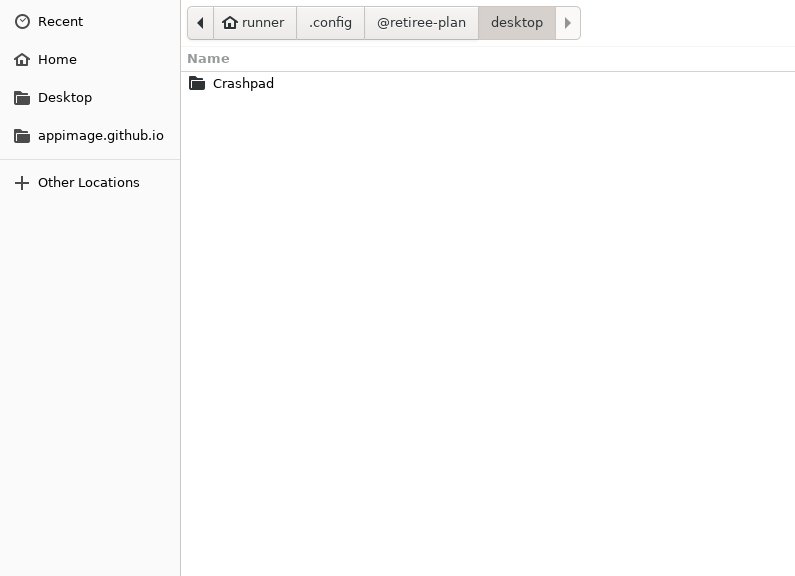 Screenshot of RetireePlan