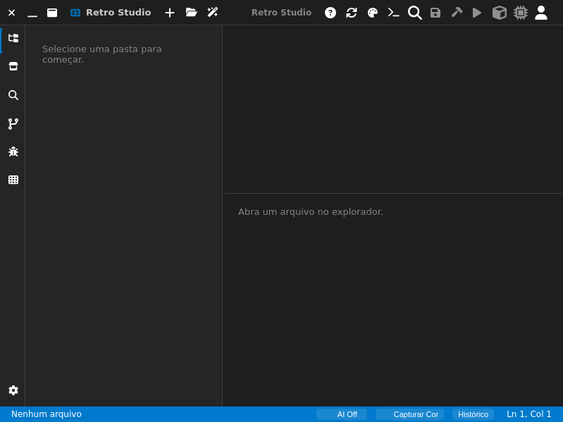 Screenshot of RetroStudio