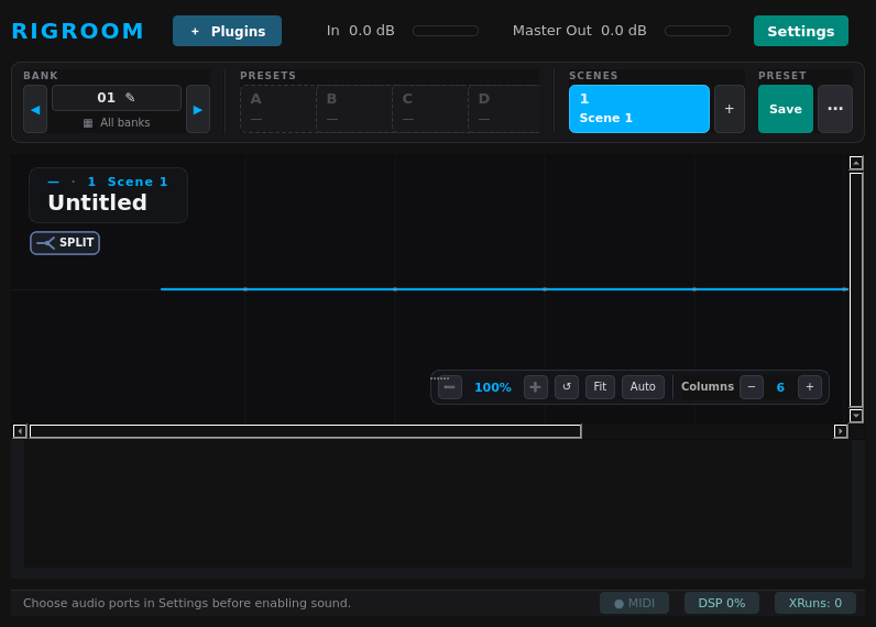 Screenshot of RigRoom