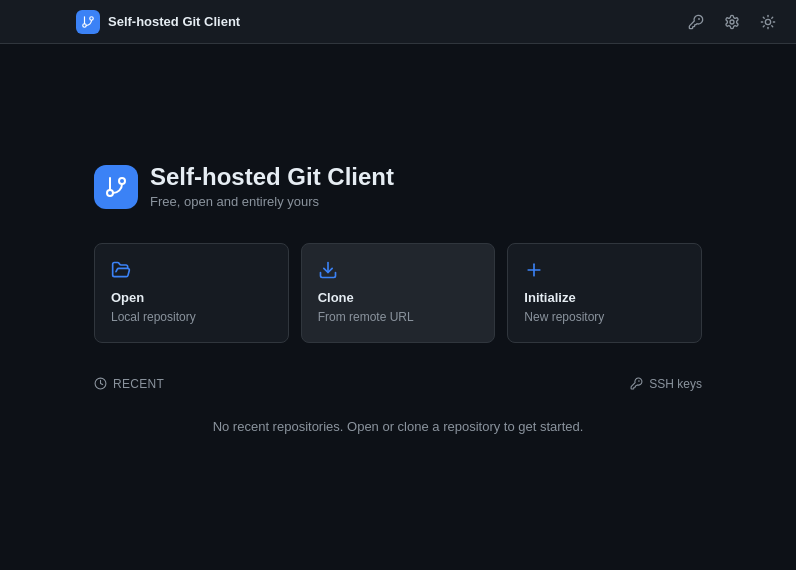 Screenshot of Self-hosted_Git_Client