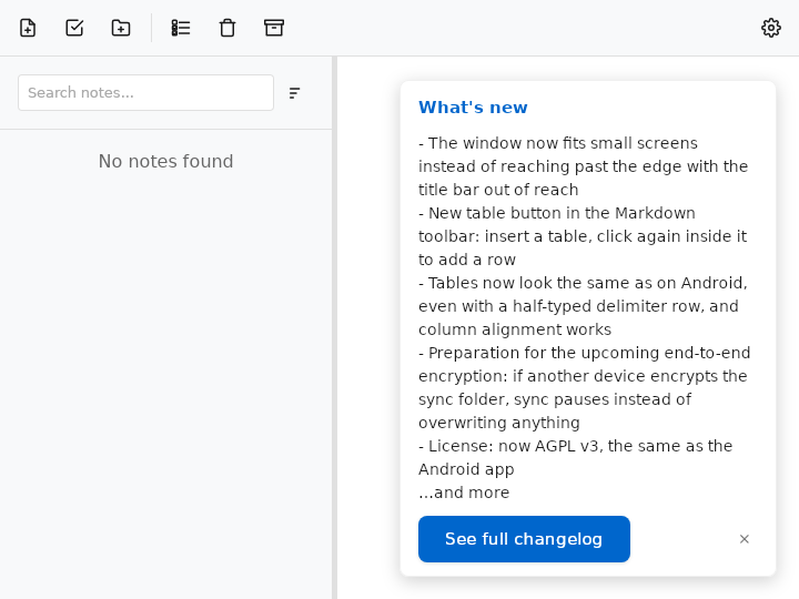 Screenshot of Simple_Notes_Desktop