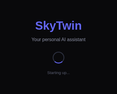 Screenshot of SkyTwin