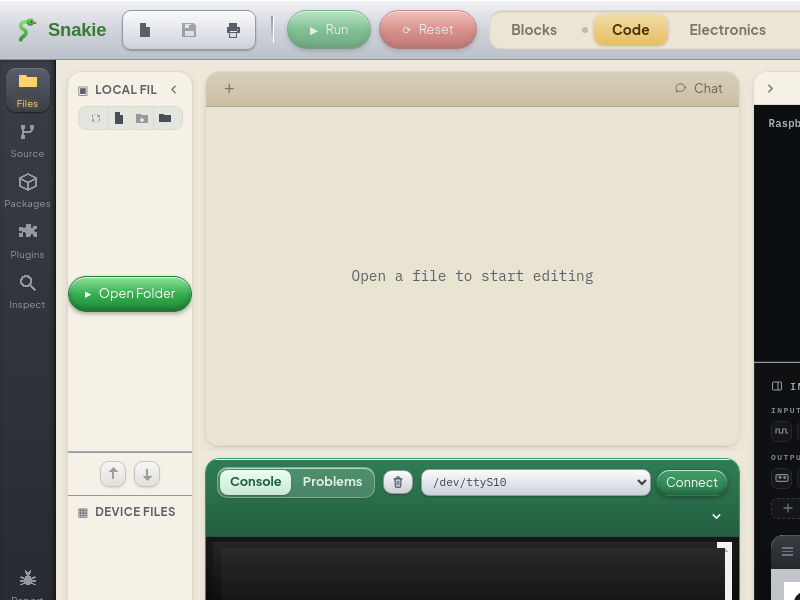 Screenshot of Snakie