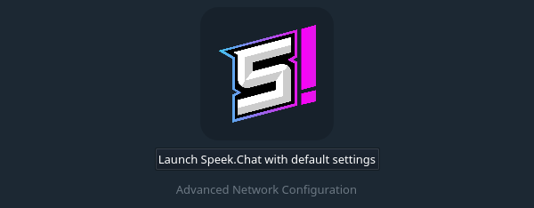 Screenshot of Speek